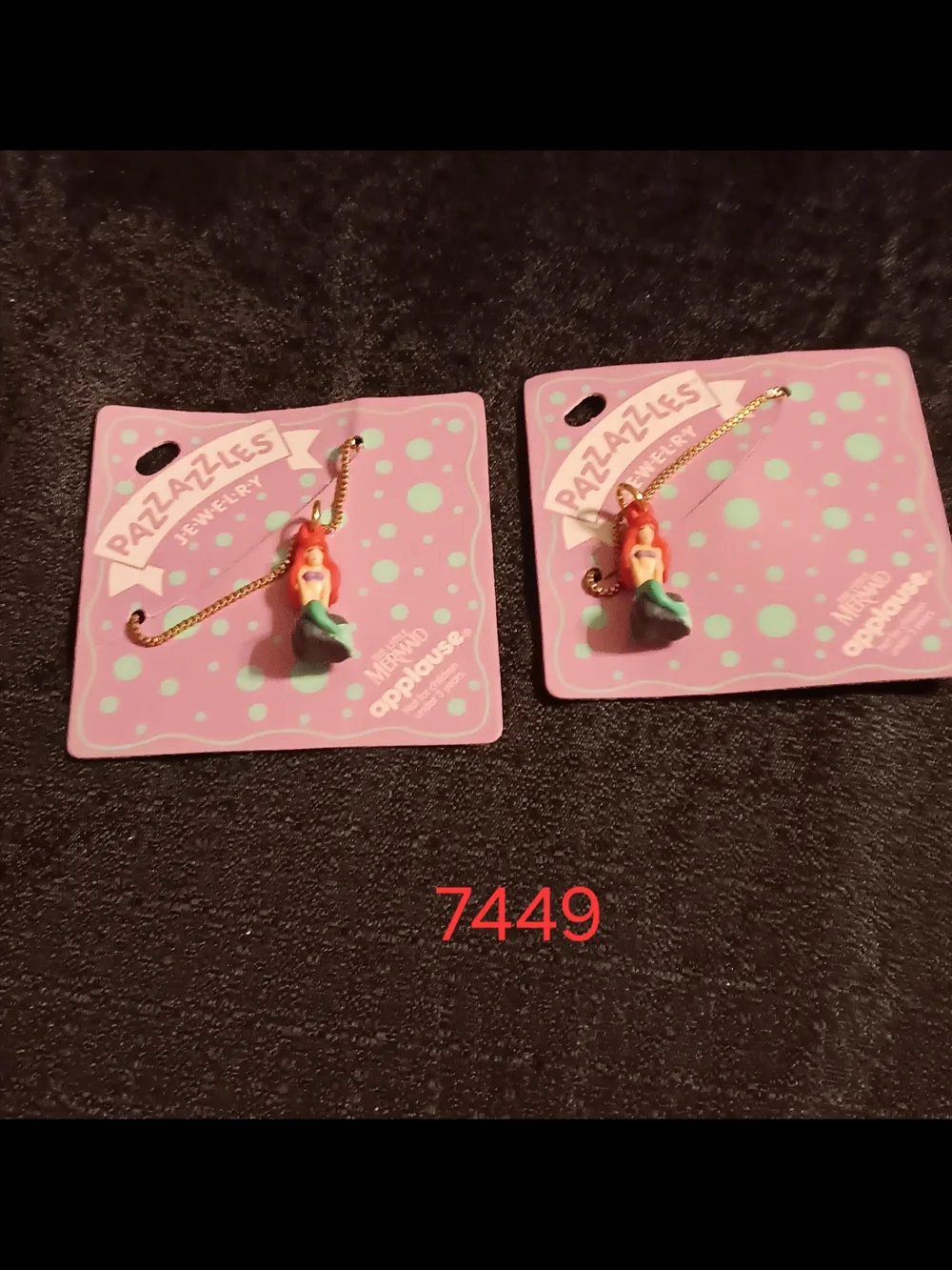 2 Pazzazzles Little Mermaid Ariel Necklaces